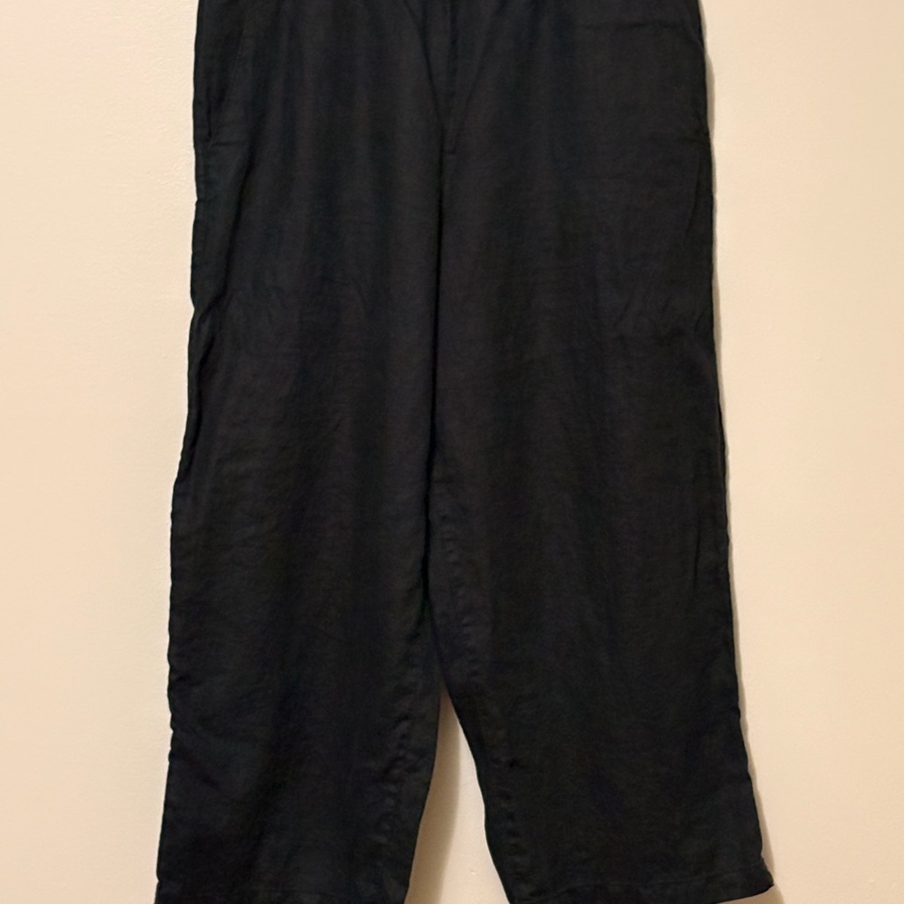 Cynthia Rowley Women's Black Wide Leg Pants